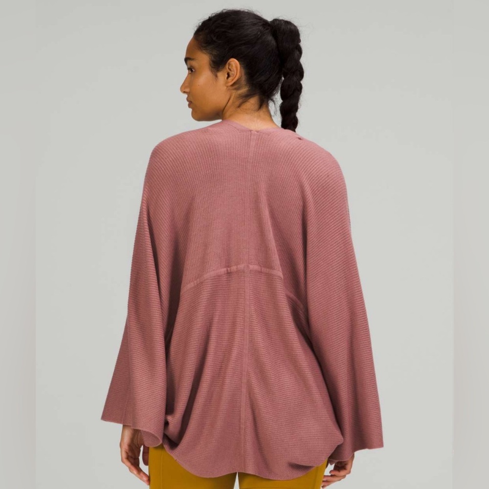 Lululemon Cashlu Knit Textured Wrap - Picture 3 of 11